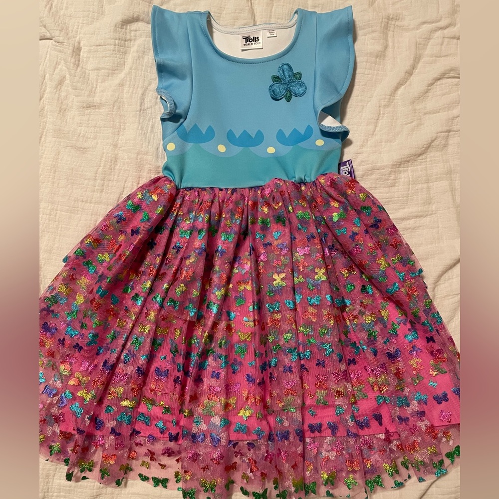 Trolls world tour poppy girl dress extra small